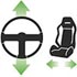Adjustable Seat And Steering Wheel